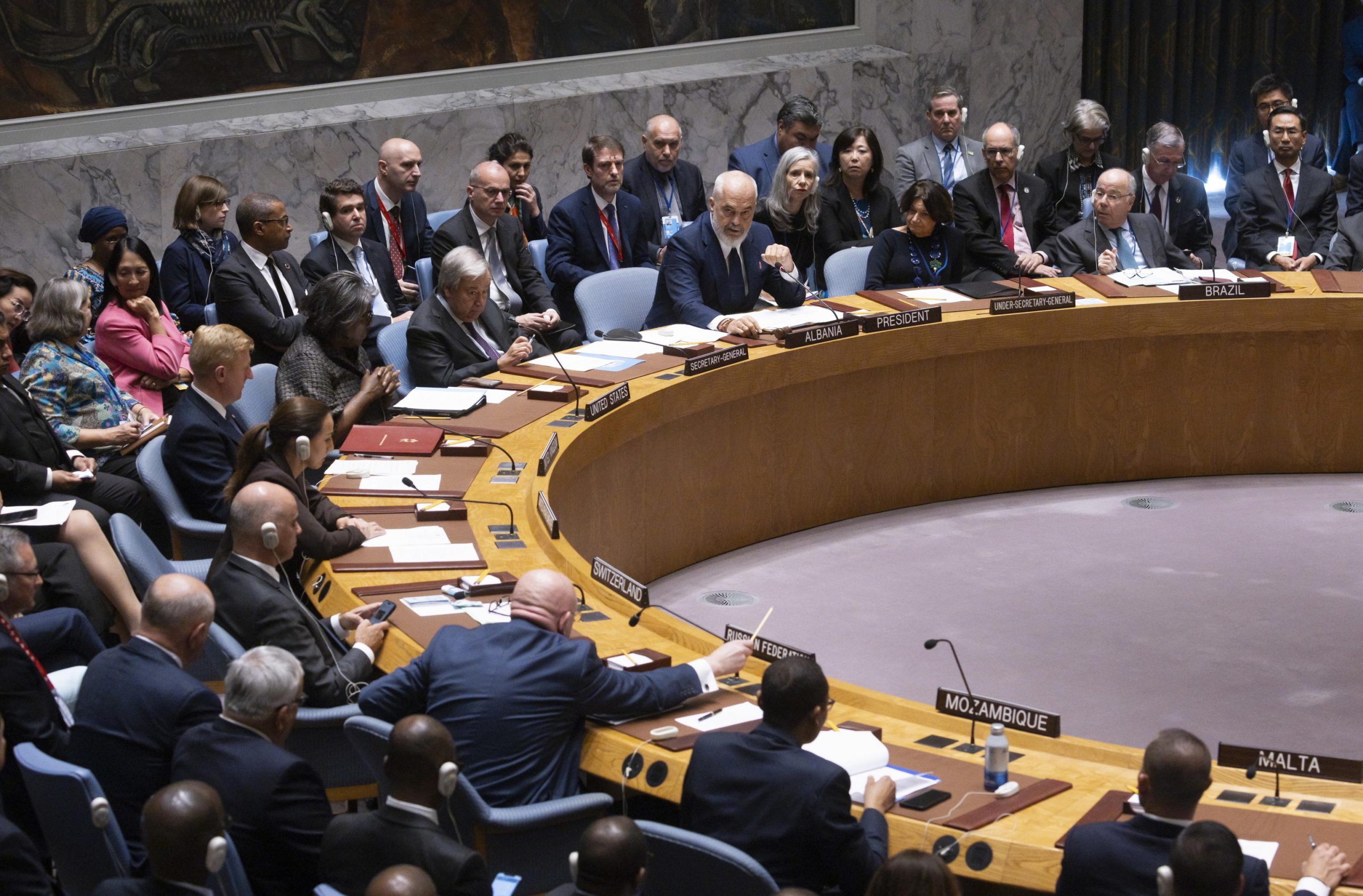 Riunione del Consiglio di Sicurezza ONU sulla situazione in Palestina e nella regione