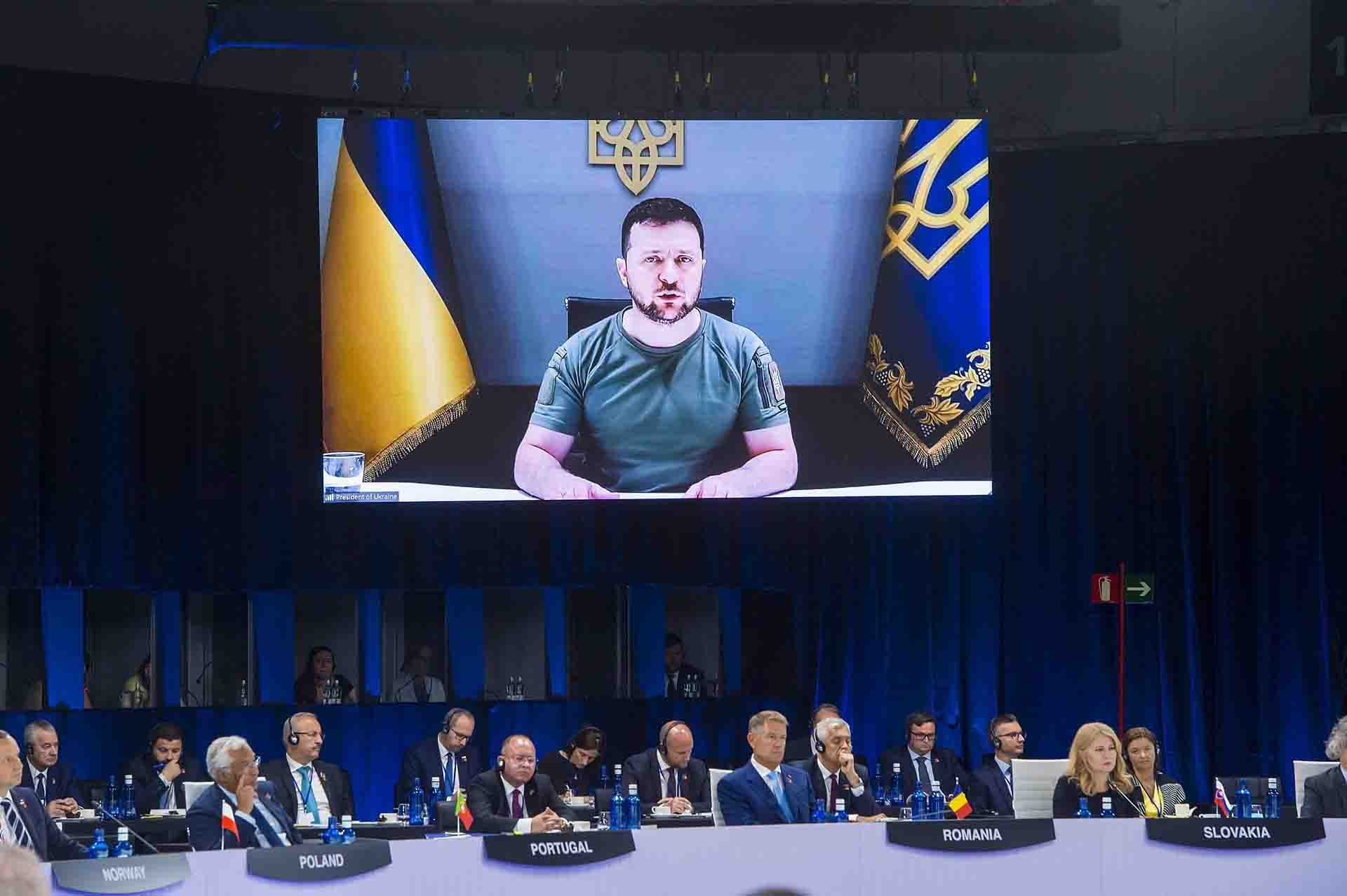 Il piano ucraino per la pace presentato a Davos