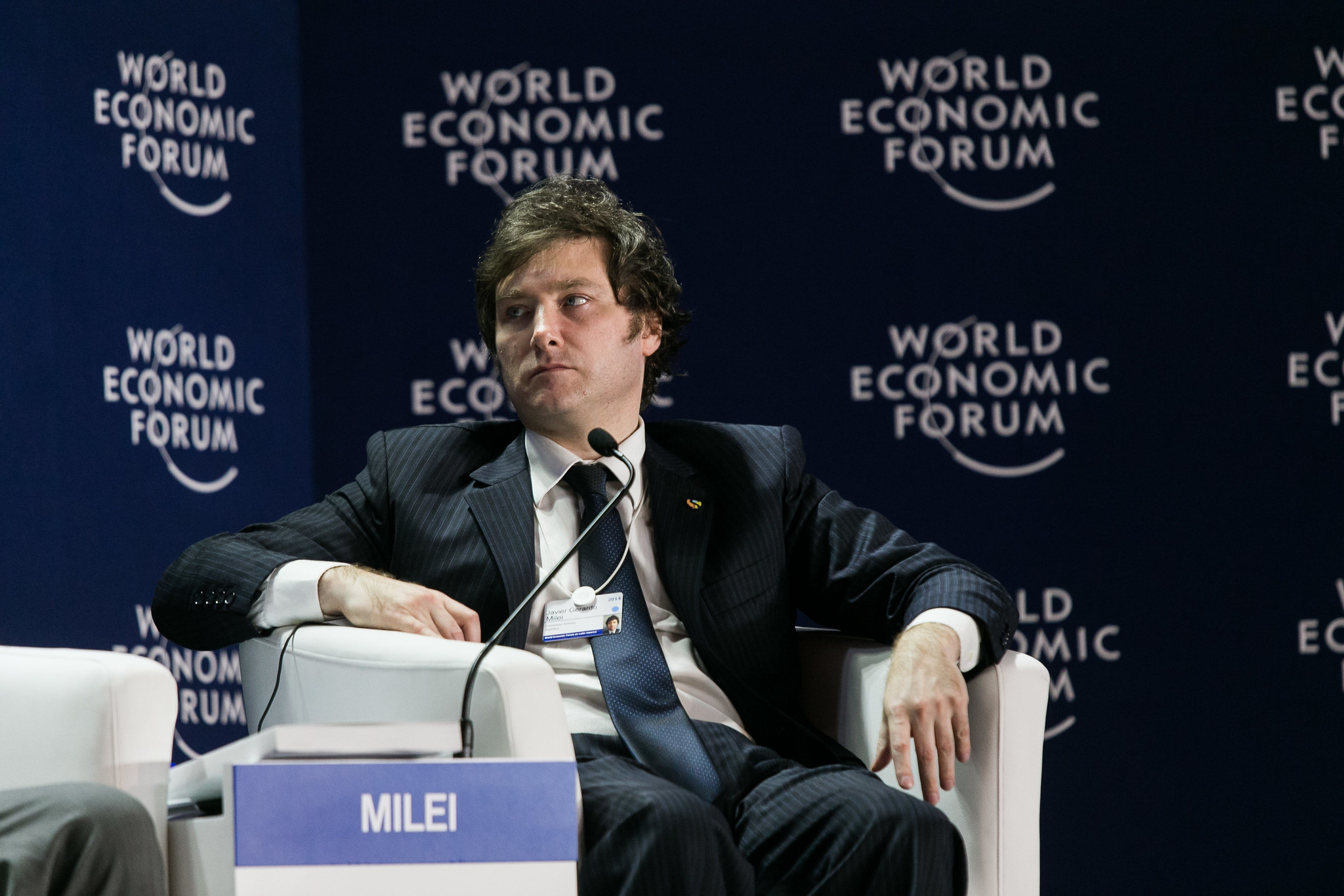 Il Presidente argentino Javier Milei in visita a Roma
