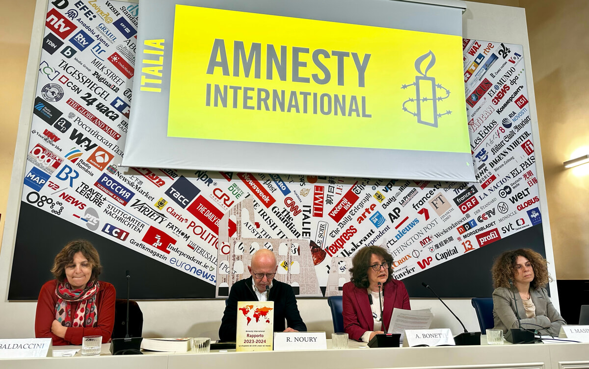Amnesty International pubblica il rapporto annuale sullo stato dei diritti umani nel mondo